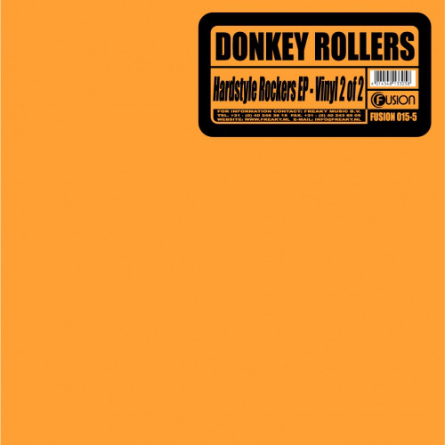 Cover Donkey Rollers - Hardstyle Rockers EP - Vinyl 2 Of 2 (12, EP) Schallplatten Ankauf