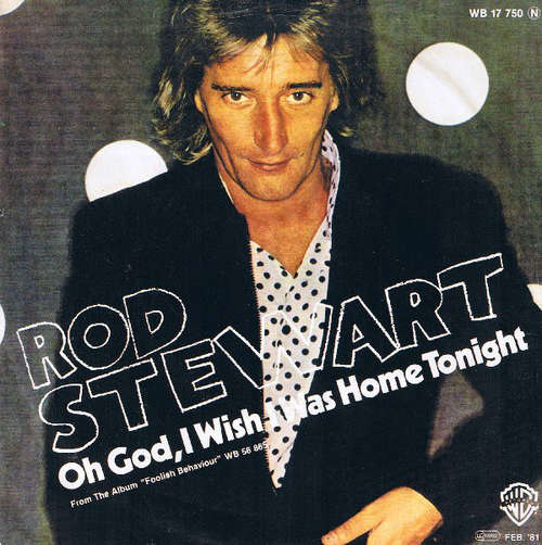Cover Rod Stewart - Oh God, I Wish I Was Home Tonight (7, Single) Schallplatten Ankauf