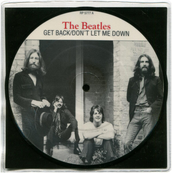 Cover The Beatles - Get Back / Don't Let Me Down (7, Ltd, Pic, RE) Schallplatten Ankauf