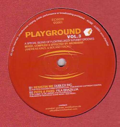 Cover Various - Playground Vol. 3 (12) Schallplatten Ankauf