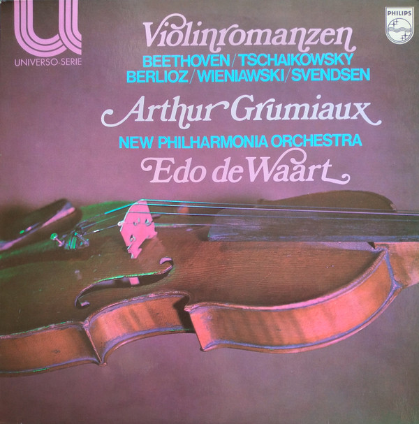 Cover Arthur Grumiaux - Violin Romances (LP, Album, Ed2) Schallplatten Ankauf