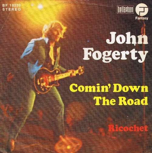 Cover John Fogerty - Comin' Down The Road (7, Single) Schallplatten Ankauf