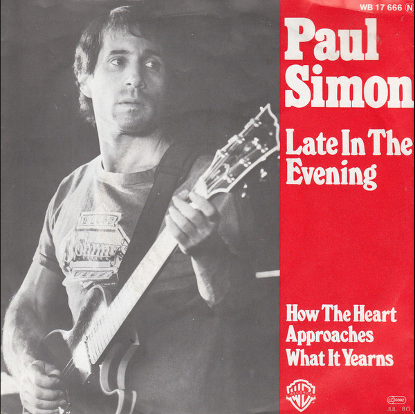Cover Paul Simon - Late In The Evening (7, Single) Schallplatten Ankauf