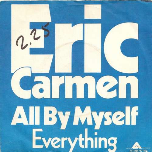Cover Eric Carmen - All By Myself (7, Single) Schallplatten Ankauf