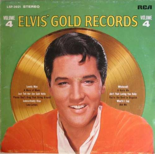 Cover Elvis Presley - Elvis' Gold Records - Volume 4 (LP, Comp, RE) Schallplatten Ankauf