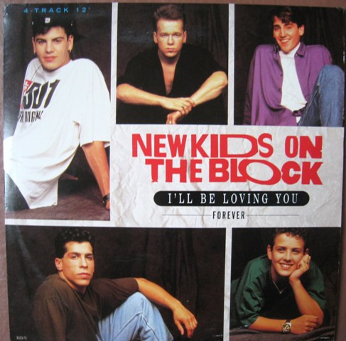Cover New Kids On The Block - I'll Be Loving You (Forever) (12, Maxi) Schallplatten Ankauf