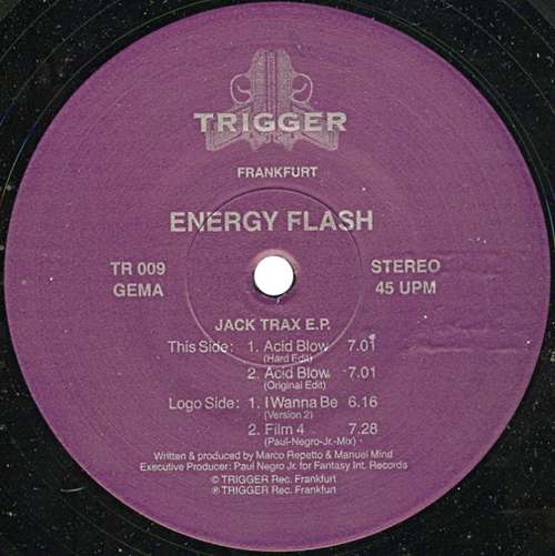Cover Energy Flash - Jack Trax E.P. (12, EP) Schallplatten Ankauf