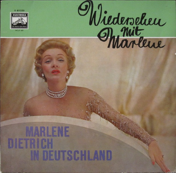 Cover Marlene Dietrich - Wiedersehen Mit Marlene (LP, Mono) Schallplatten Ankauf