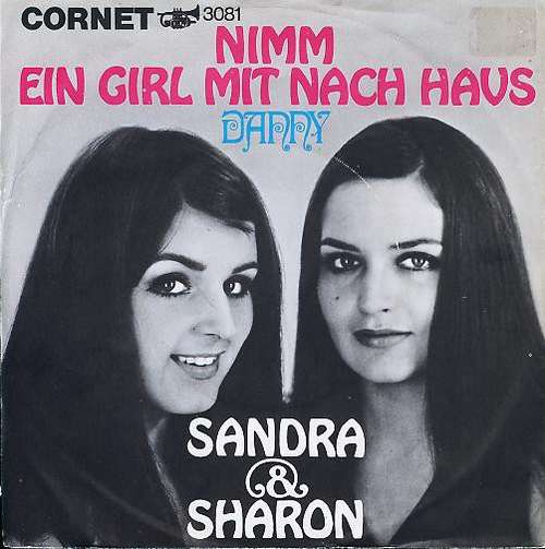 Cover Sandra & Sharon - Nimm Ein Girl Mit Nach Haus / Danny (7, Single) Schallplatten Ankauf
