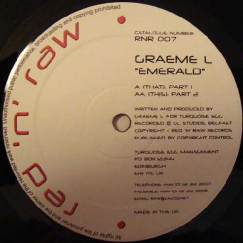Cover Graeme L* - Emerald (12) Schallplatten Ankauf
