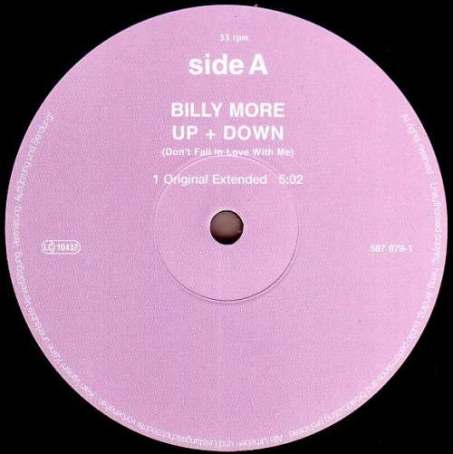 Cover Billy More - Up + Down (Don't Fall In Love With Me) (2x12) Schallplatten Ankauf