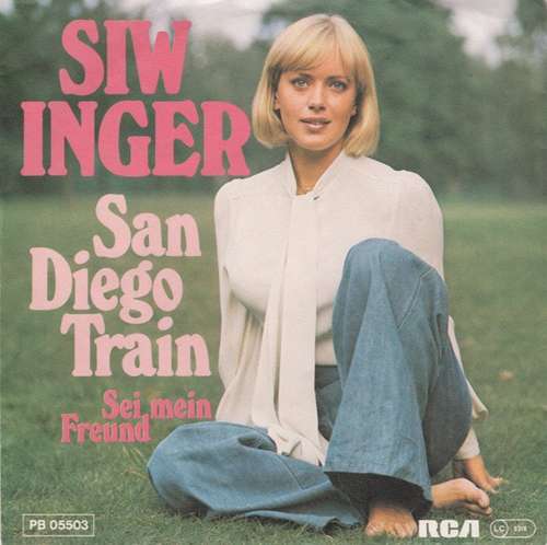 Cover Siw Inger - San Diego Train (7, Single) Schallplatten Ankauf