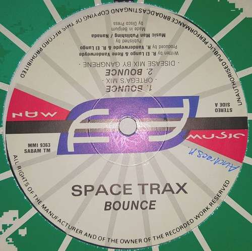 Cover Space Trax - Bounce (12) Schallplatten Ankauf