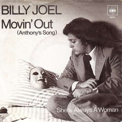 Cover Billy Joel - Movin' Out (Anthony's Song) / She's Always A Woman (7, Single) Schallplatten Ankauf