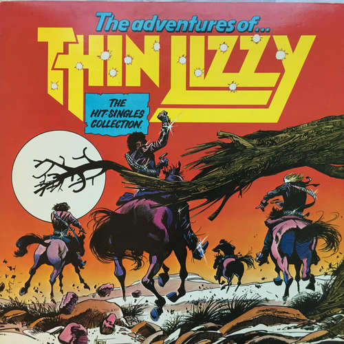Cover Thin Lizzy - The Adventures Of Thin Lizzy (The Hit Singles Collection) (LP, Comp) Schallplatten Ankauf