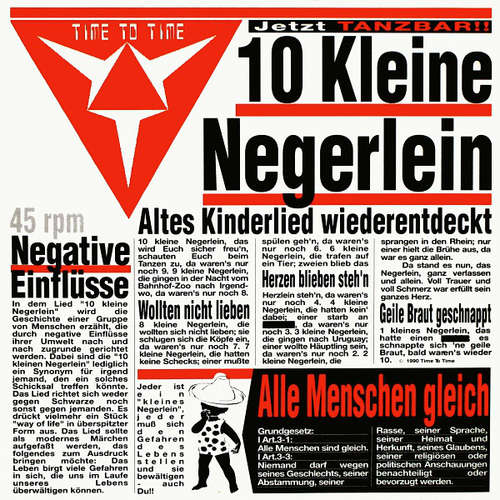 Cover Time To Time - 10 Kleine Negerlein (12, Maxi, RE) Schallplatten Ankauf