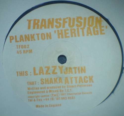 Cover Plankton (4) - Heritage (12) Schallplatten Ankauf
