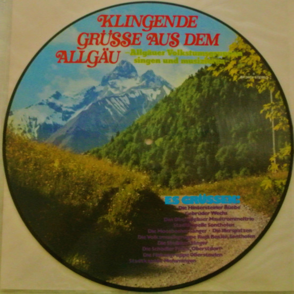 Cover Various - Klingende Grüsse Aus Dem Allgäu (LP, Pic) Schallplatten Ankauf