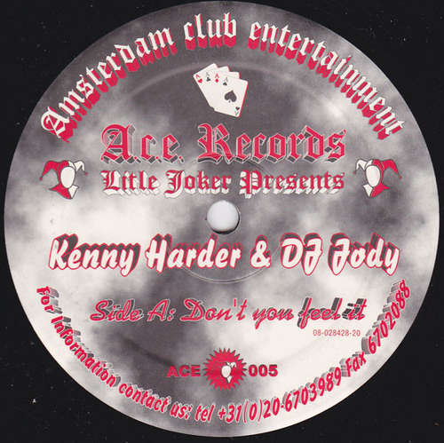 Cover Kenny Harder & DJ Jody - Don't You Feel It (12) Schallplatten Ankauf