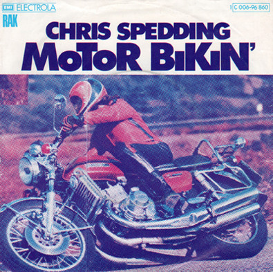 Cover Chris Spedding - Motor Bikin' (7, Single) Schallplatten Ankauf