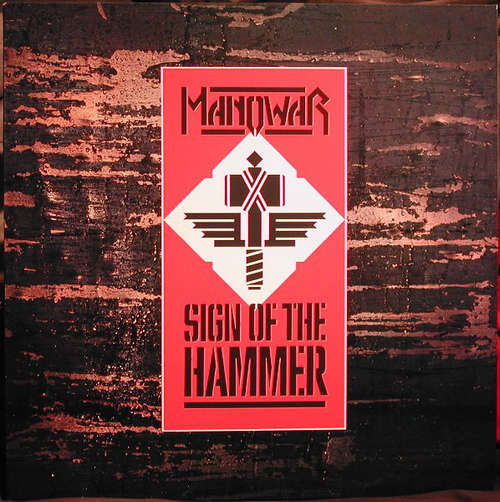 Cover Manowar - Sign Of The Hammer (LP, Album) Schallplatten Ankauf