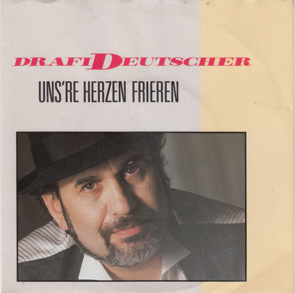 Cover Drafi Deutscher - Uns're Herzen Frieren (7, Single) Schallplatten Ankauf