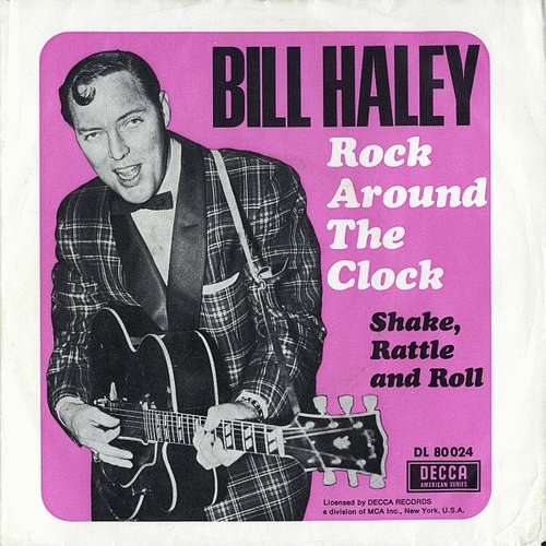 Cover Bill Haley - Rock Around The Clock / Shake, Rattle And Roll (7, Single) Schallplatten Ankauf