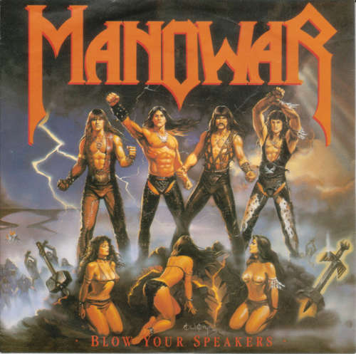 Cover Manowar - Blow Your Speakers (7) Schallplatten Ankauf