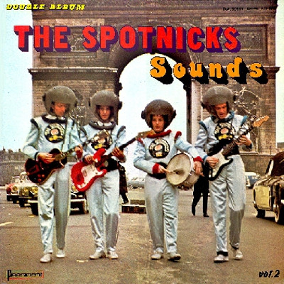 Cover The Spotnicks - Sounds (2xLP, Comp, Gat) Schallplatten Ankauf