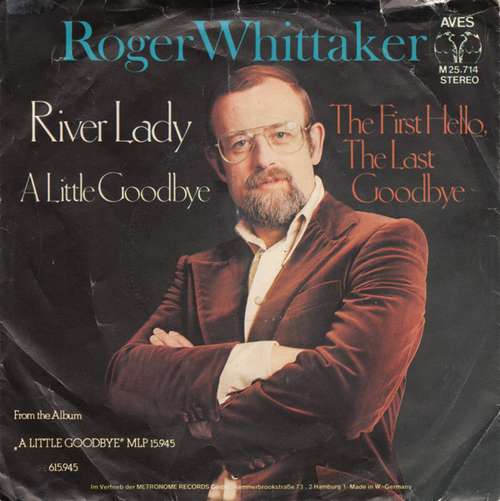 Cover Roger Whittaker - River Lady (A Little Goodbye) (7, Single) Schallplatten Ankauf