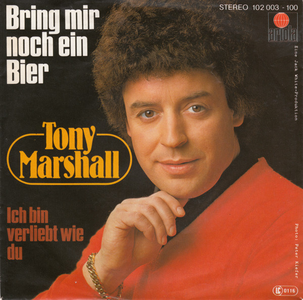 Cover Tony Marshall - Bring Mir Noch Ein Bier (7, Single) Schallplatten Ankauf