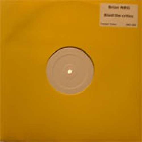 Cover Brian NRG - Blast The Critics (12) Schallplatten Ankauf