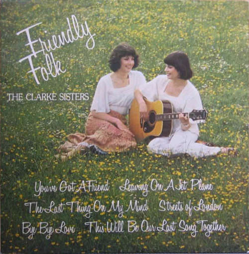 Cover The Clarke Sisters - Friendly Folk (LP, Album) Schallplatten Ankauf