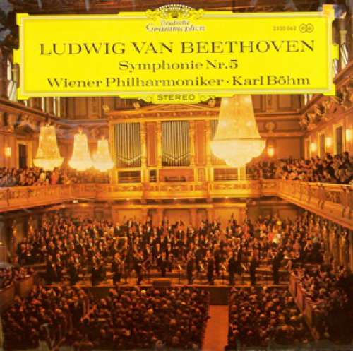 Cover Ludwig Van Beethoven, Wiener Philharmoniker, Karl Böhm - Symphonie Nr.5 (LP, Album, Gat) Schallplatten Ankauf