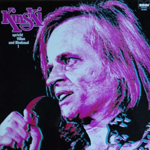 Cover Kinski* Spricht Villon* Und Rimbaud* - Kinski Spricht Villon Und Rimbaud 1 (LP, Album, RE) Schallplatten Ankauf