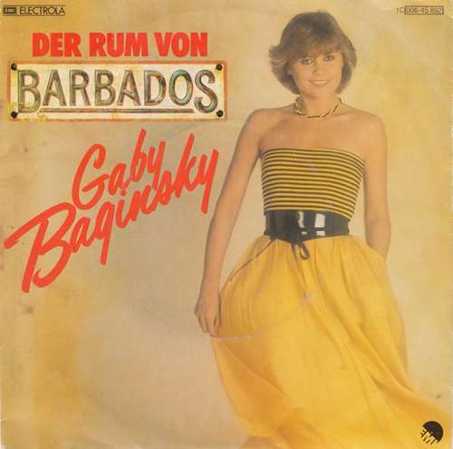 Cover Gaby Baginsky - Der Rum Von Barbados (7, Single) Schallplatten Ankauf