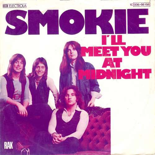 Cover Smokie - I'll Meet You At Midnight (7, Single) Schallplatten Ankauf