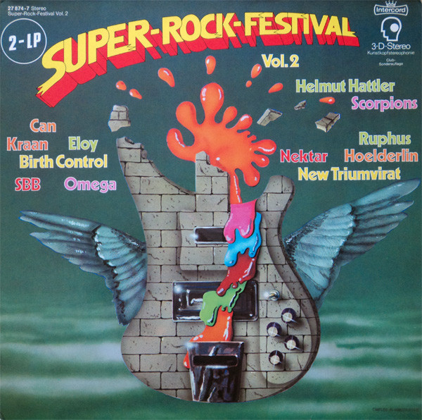 Cover Various - Super-Rock-Festival Vol.2 (2xLP, Comp, Club) Schallplatten Ankauf