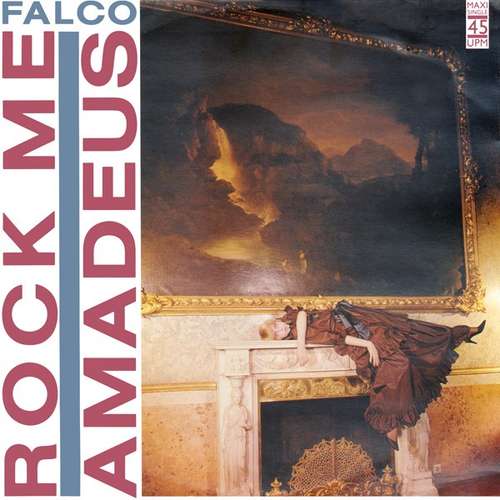 Cover Falco - Rock Me Amadeus (12, Maxi, Cle) Schallplatten Ankauf