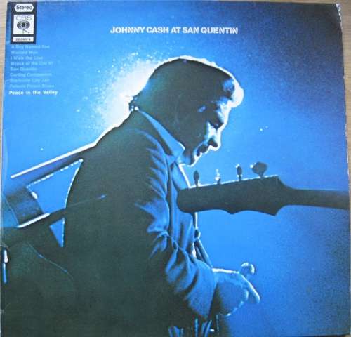 Cover Johnny Cash - Johnny Cash At San Quentin (LP, Album, Club) Schallplatten Ankauf