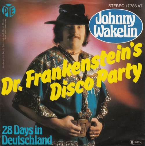 Cover Johnny Wakelin - Dr. Frankenstein's Disco Party (7, Single) Schallplatten Ankauf