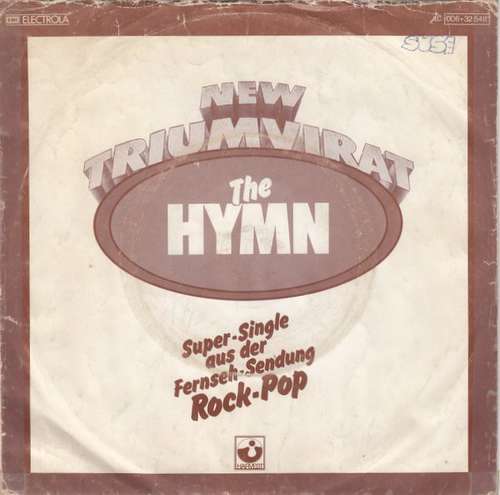 Cover New Triumvirat* - The Hymn (7, Single) Schallplatten Ankauf