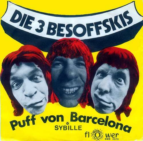 Cover Die 3 Besoffskis - Puff Von Barcelona (7, Single, Mono) Schallplatten Ankauf