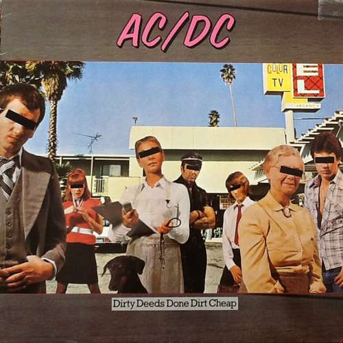 Cover AC/DC - Dirty Deeds Done Dirt Cheap (LP, Album, RP) Schallplatten Ankauf