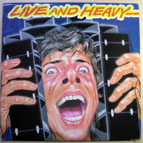 Cover Various - Live And Heavy (LP, Comp) Schallplatten Ankauf