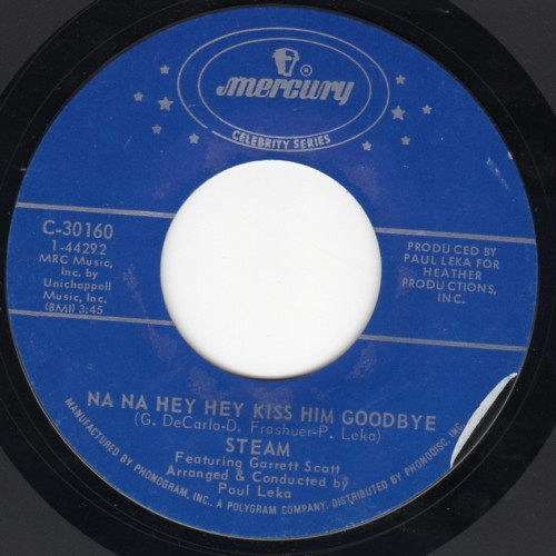 Cover Steam - Na Na Hey Hey Kiss Him Goodbye / Don't Stop Lovin' Me (7, Single, Phi) Schallplatten Ankauf