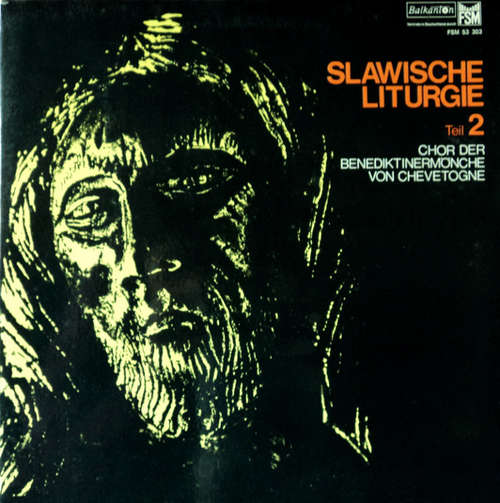 Cover Chor Der Benediktinermönche Von Chevetogne* - Slawische Liturgie (Teil 2) (LP) Schallplatten Ankauf