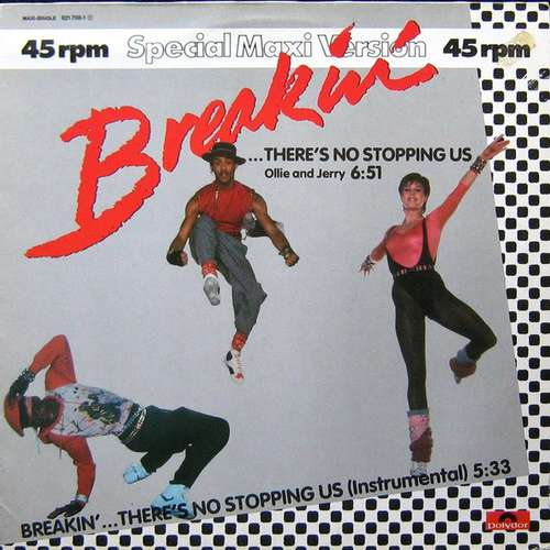 Cover Ollie And Jerry - Breakin'... There's No Stopping Us (12, Maxi) Schallplatten Ankauf