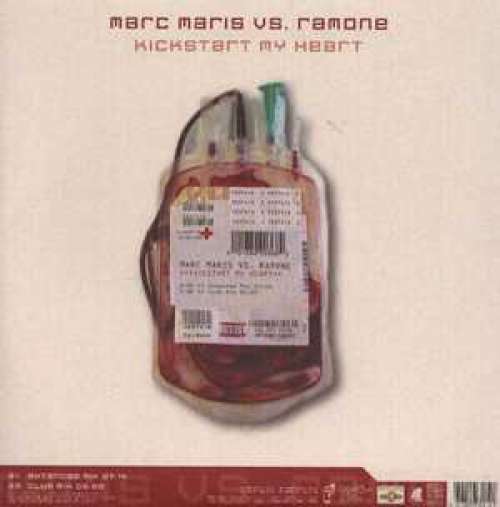 Cover Marc Maris vs. Ramone - Kickstart My Heart (12) Schallplatten Ankauf