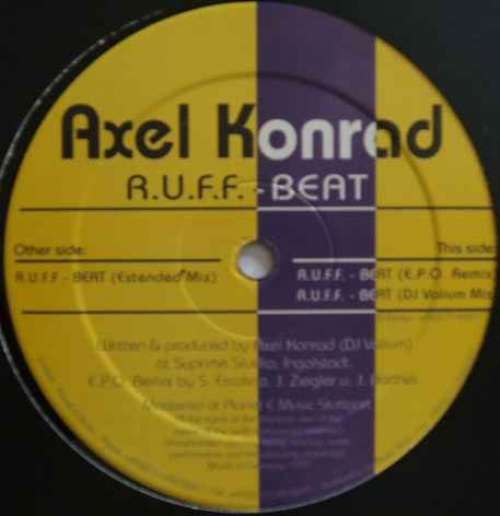 Cover Axel Konrad - R.U.F.F. - Beat (12) Schallplatten Ankauf